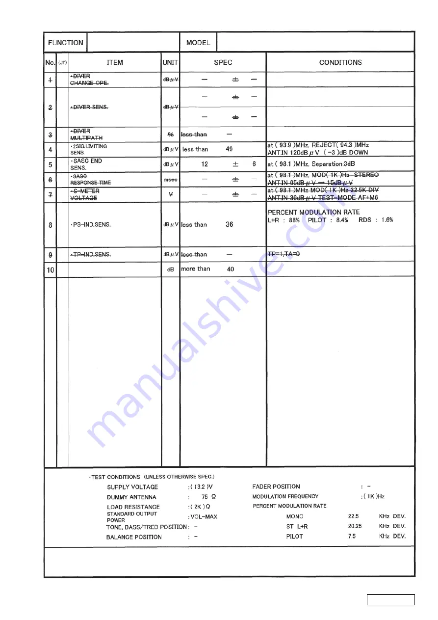 Clarion QX-3870N-A Service Manual Download Page 5