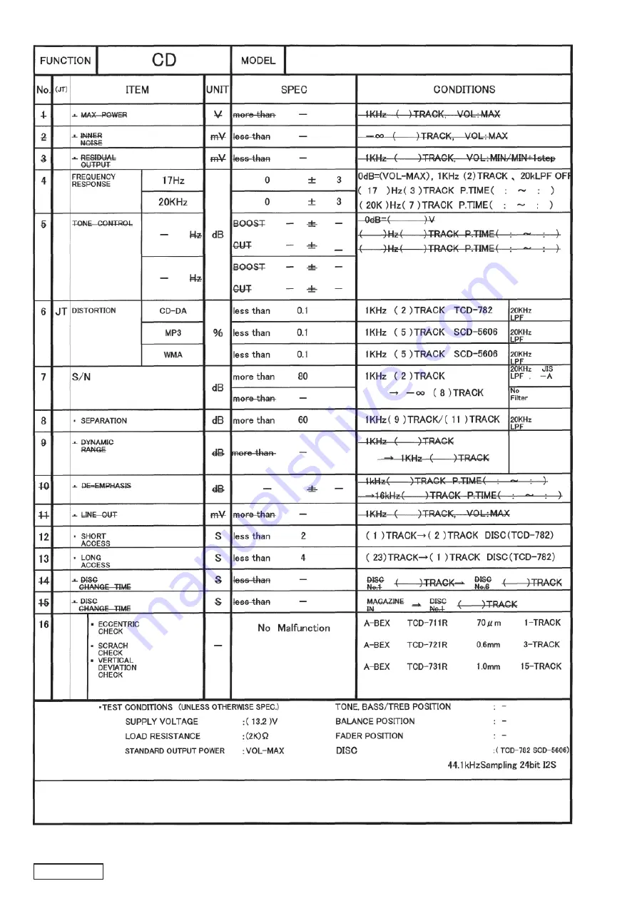 Clarion QX-3870N-A Service Manual Download Page 6