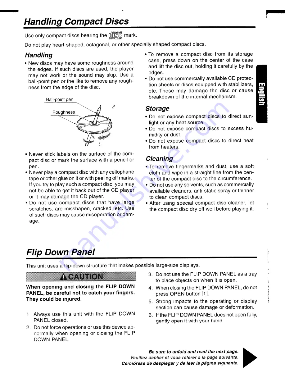 Clarion rdx665dz Owner'S Manual Download Page 4