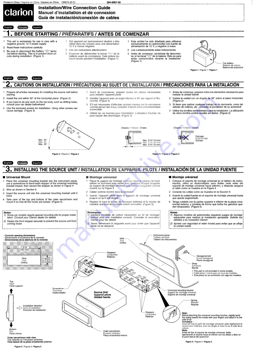 Clarion rdx665dz Owner'S Manual Download Page 25