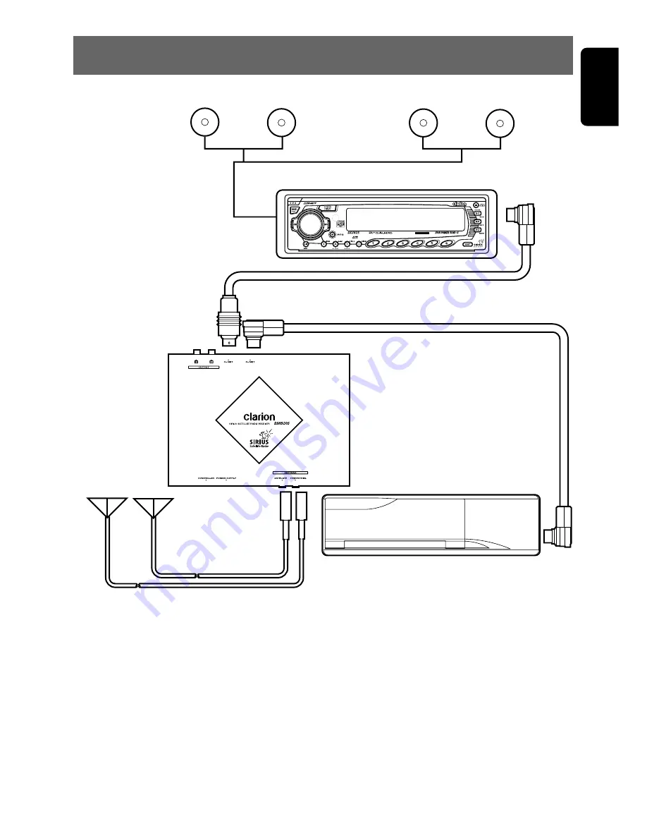 Clarion Sirius DSH920S Owner'S Manual Download Page 13