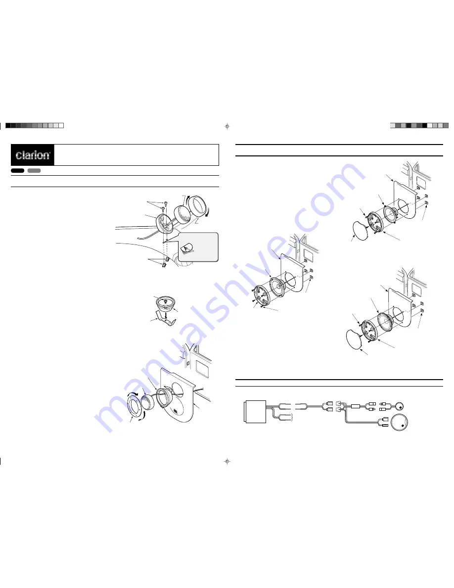 Clarion SRS1326 Скачать руководство пользователя страница 2