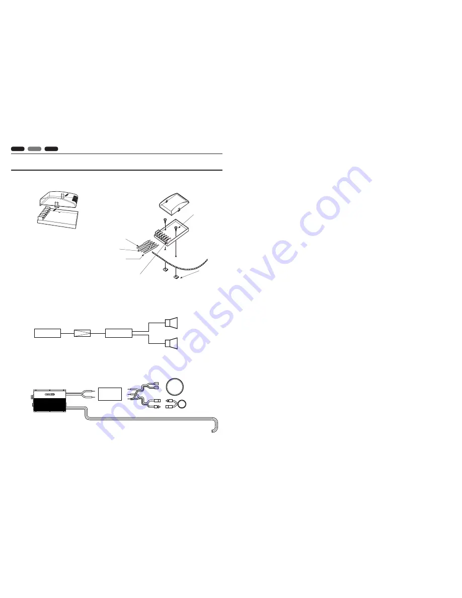 Clarion SRS1685 Installation/Wire Connection Manual Download Page 2