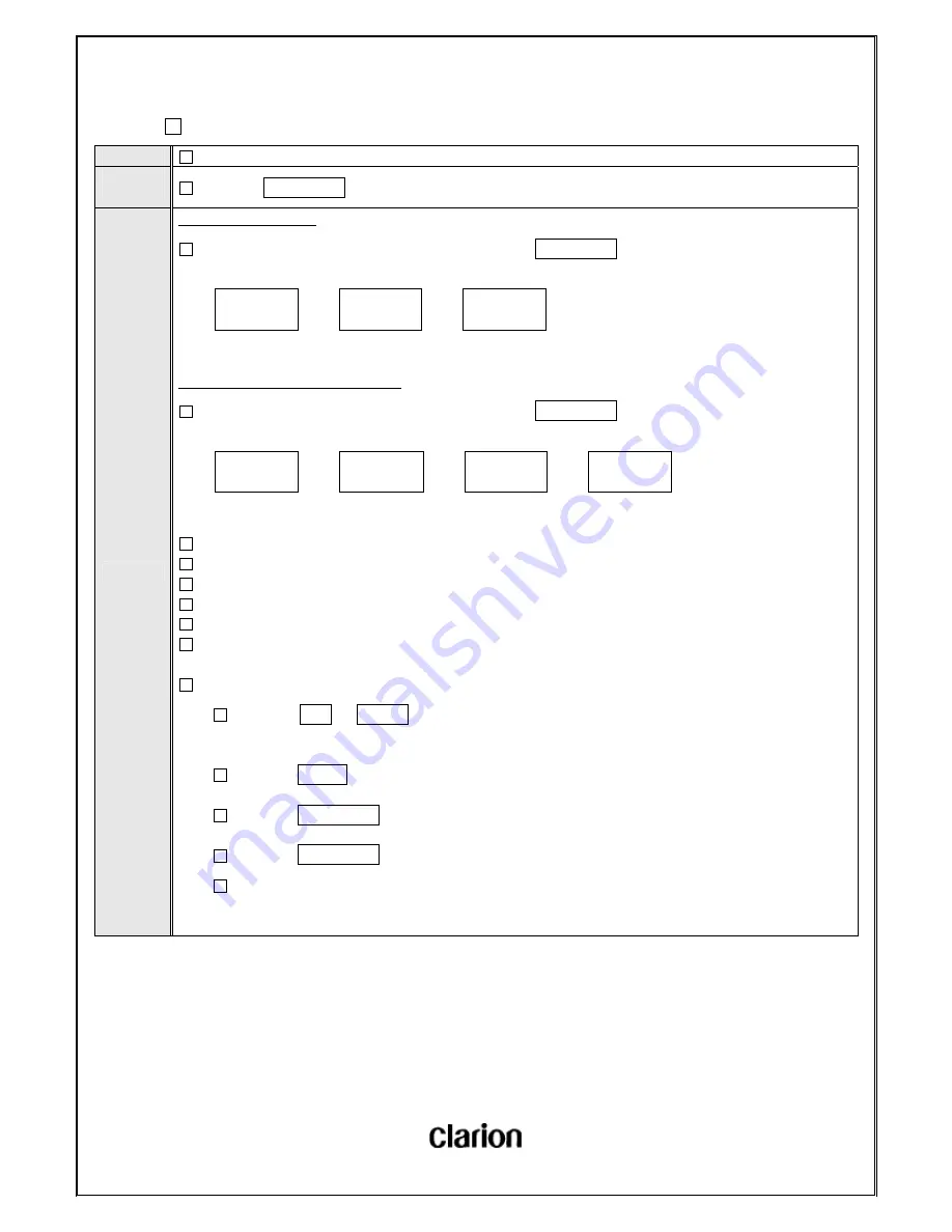 Clarion SUBARU PF-3380I-A User Manual Download Page 67