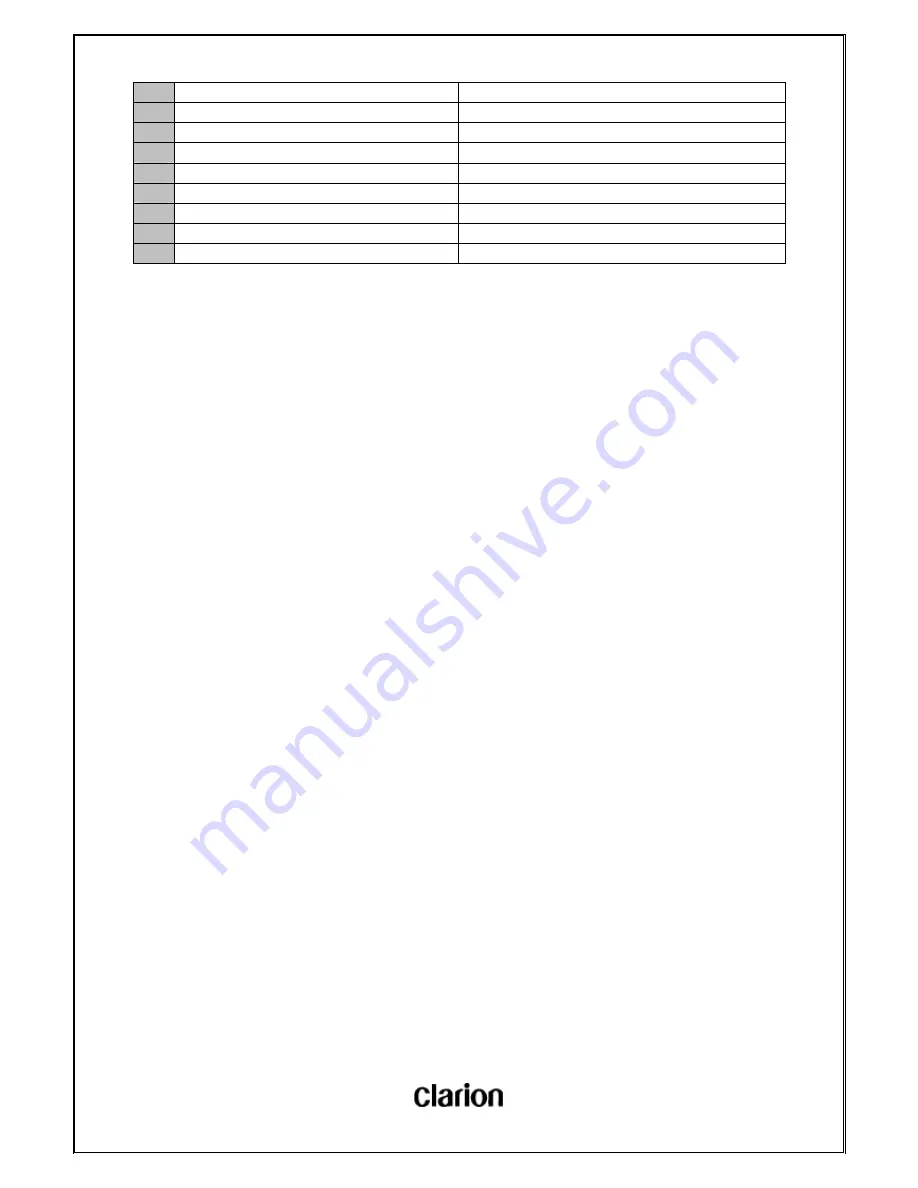 Clarion SUBARU PF-3380I-A User Manual Download Page 120