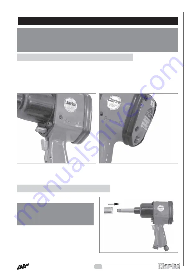 Clarke 3110858 Operation & Maintenance Instructions Manual Download Page 7