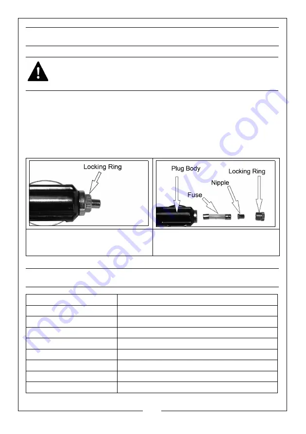 Clarke 6267020 Operation & Maintenance Instructions Manual Download Page 10