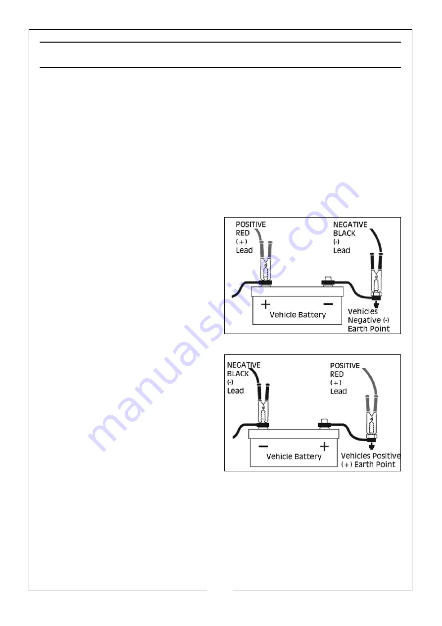 Clarke 6267030 Operation & Maintenance Instructions Manual Download Page 12