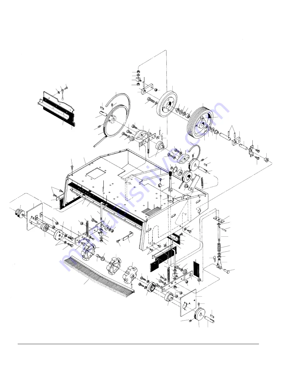 Clarke ALTO Space Sweeper SPS-28B Parts And Service Manual Download Page 6