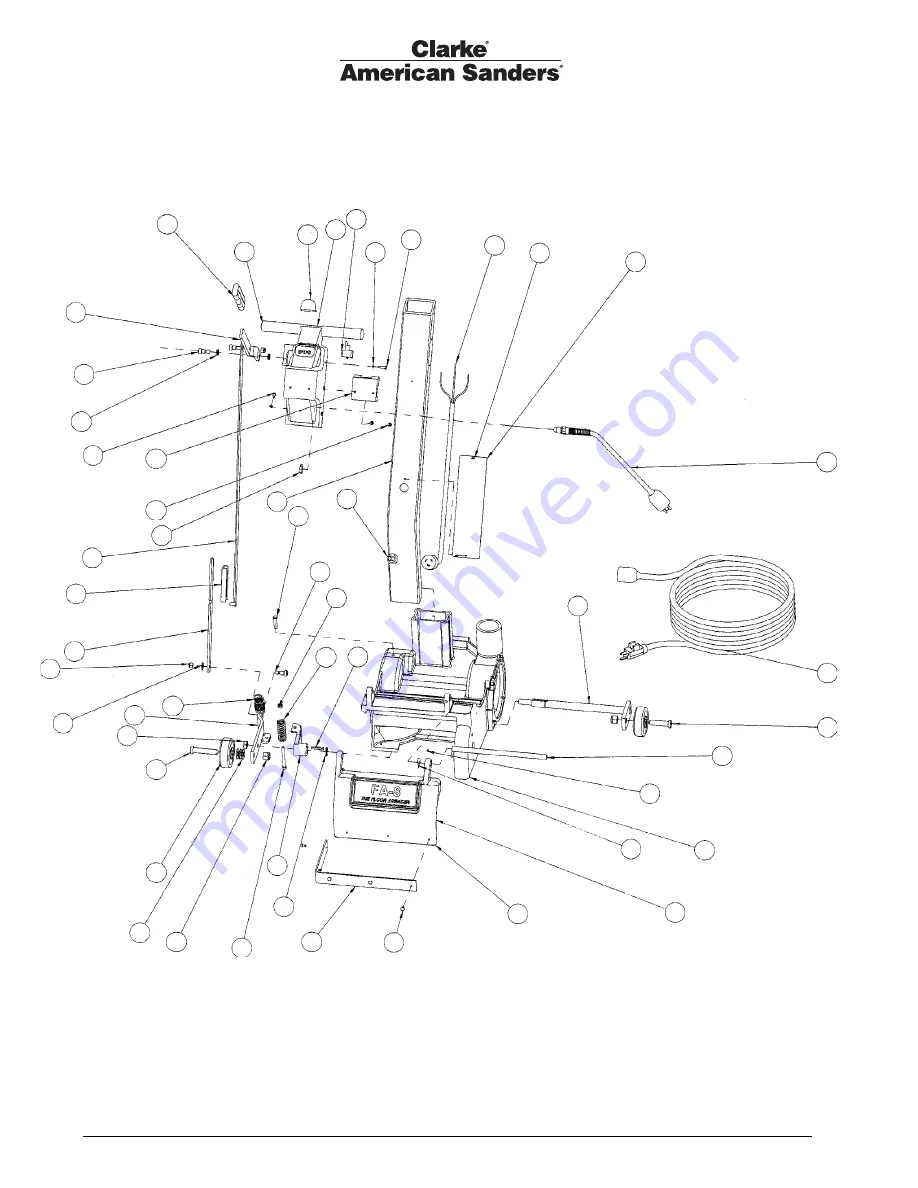 Clarke American Sanders FA-807166A Скачать руководство пользователя страница 36