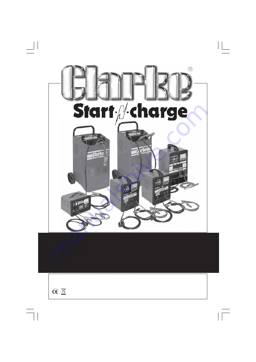 Clarke BC520N Operating Instructions Manual Download Page 1