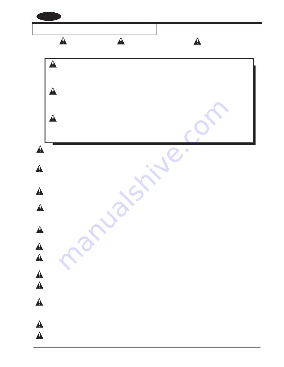 Clarke BEXT-150 Operator'S Manual Download Page 7