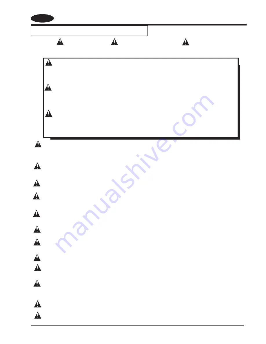 Clarke BEXT-150 Operator'S Manual Download Page 9