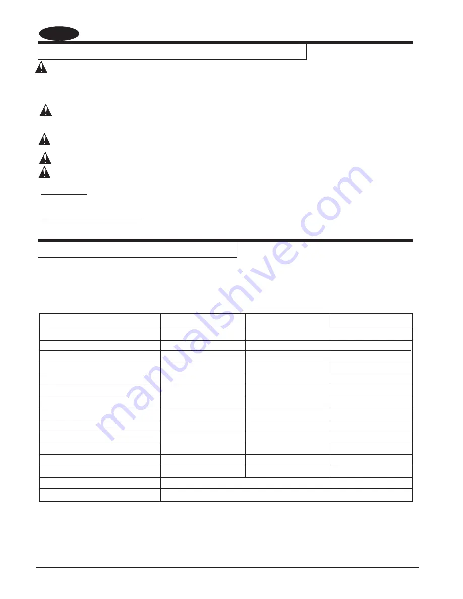 Clarke BEXT-150 Operator'S Manual Download Page 10