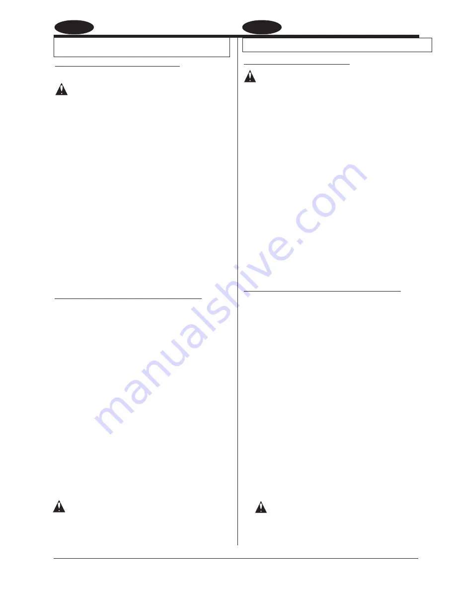 Clarke BEXT-150 Operator'S Manual Download Page 23