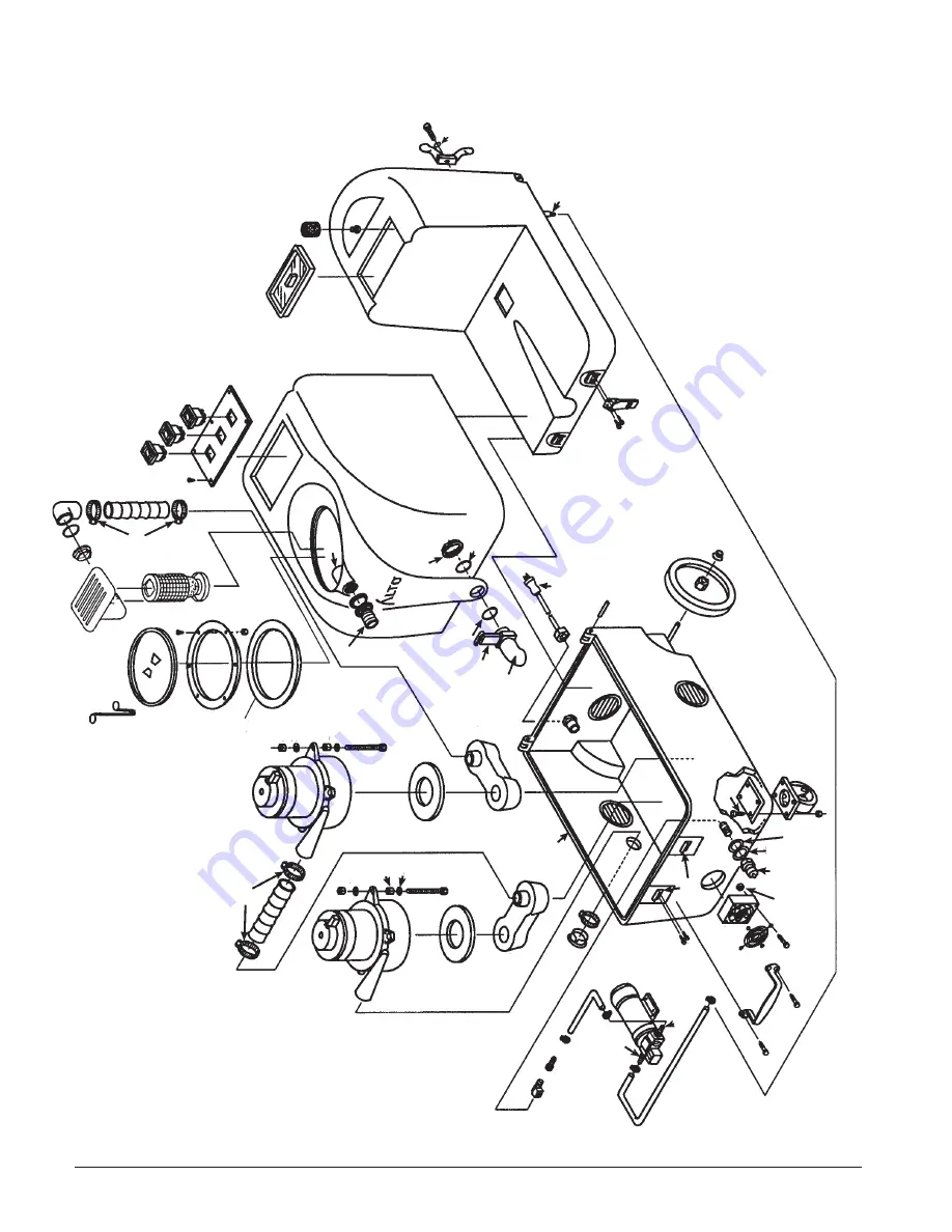 Clarke BEXT-150 Operator'S Manual Download Page 34