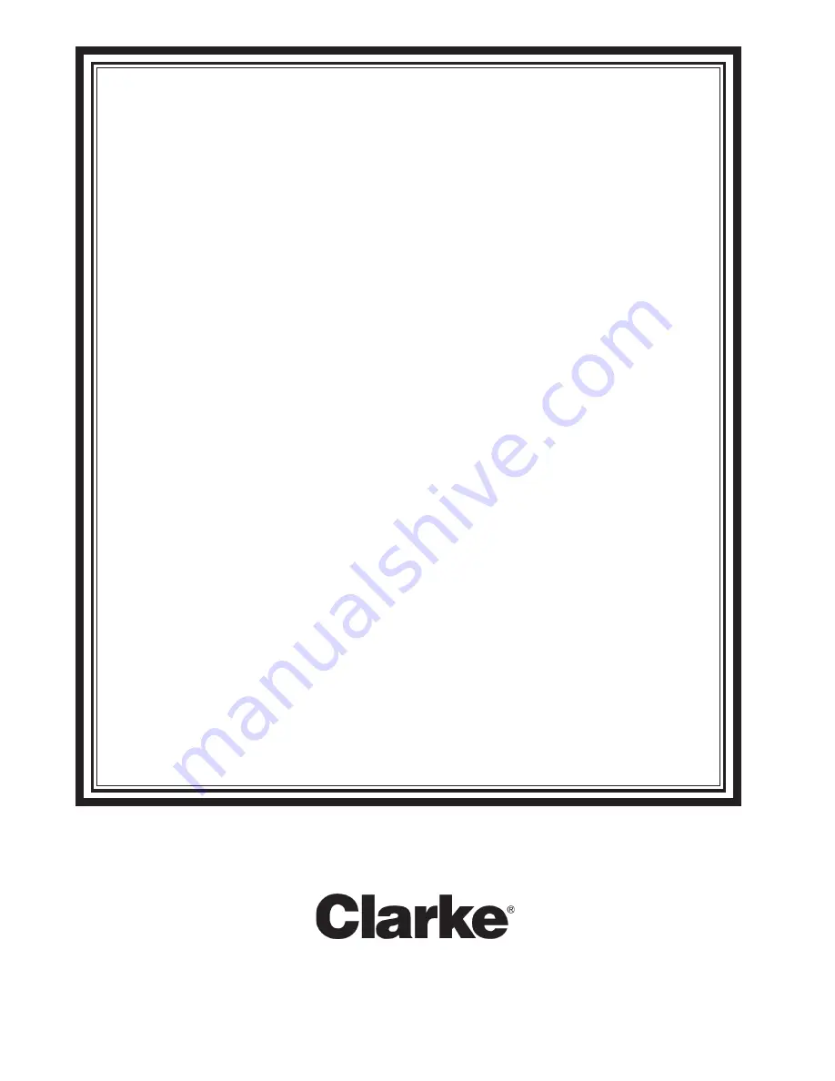 Clarke BOOST 32 05312K Operator'S Manual Download Page 102