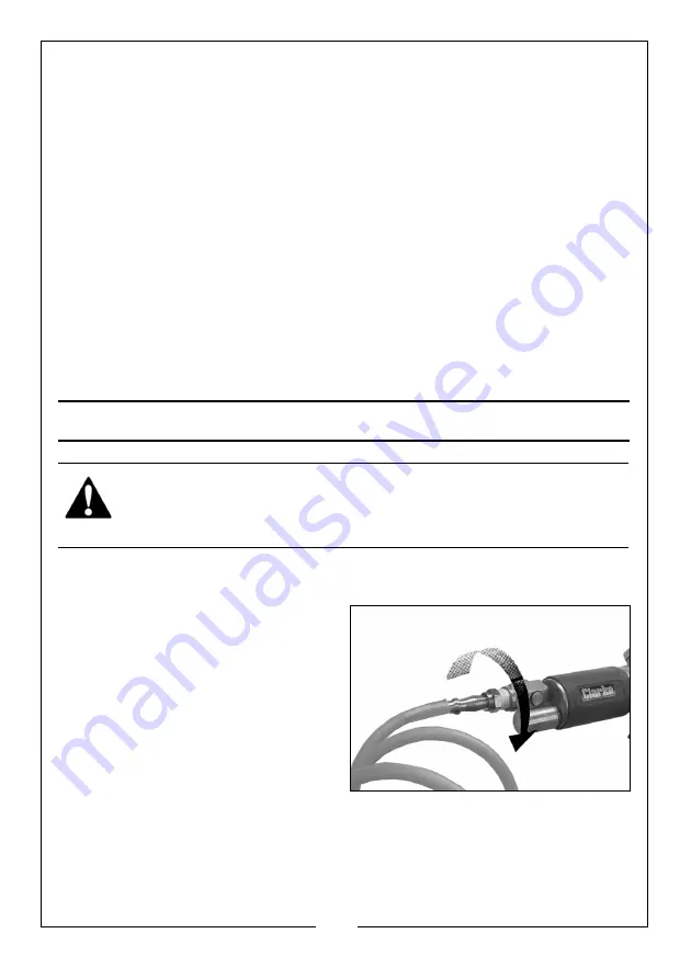 Clarke CAT220 3110474 Operating And Maintenance Instructions Manual Download Page 7