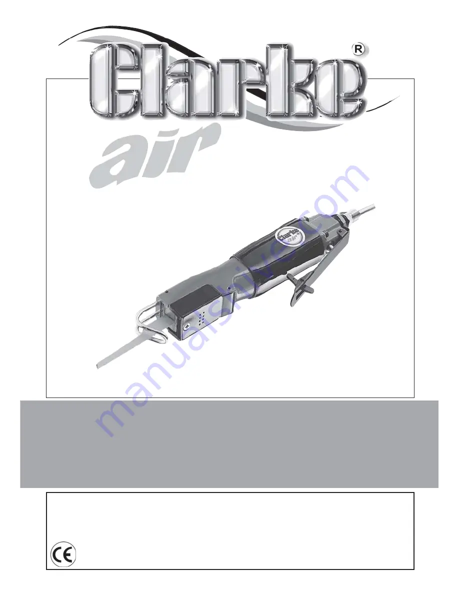 Clarke CAT32B Скачать руководство пользователя страница 1