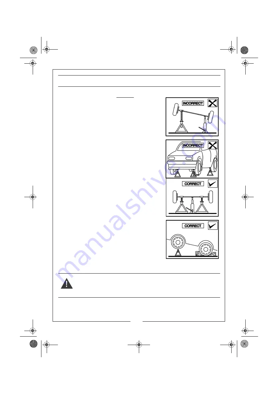 Clarke CAX3TBC Instructions Manual Download Page 4