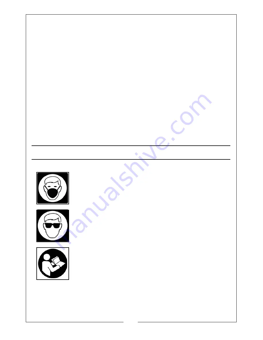 Clarke CBS190B Operation & Maintenance Instructions Manual Download Page 6