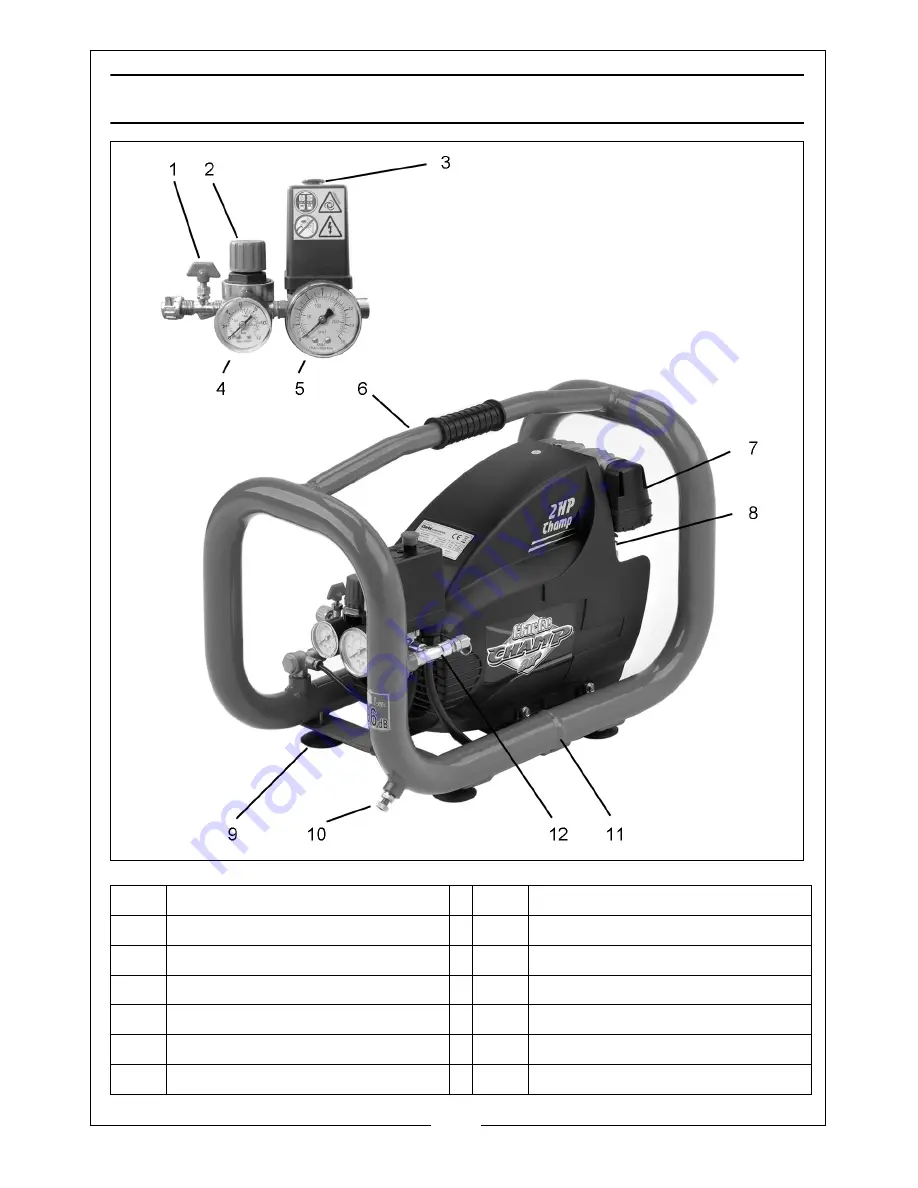 Clarke CHAMP Operation & Maintenance Instructions Manual Download Page 8