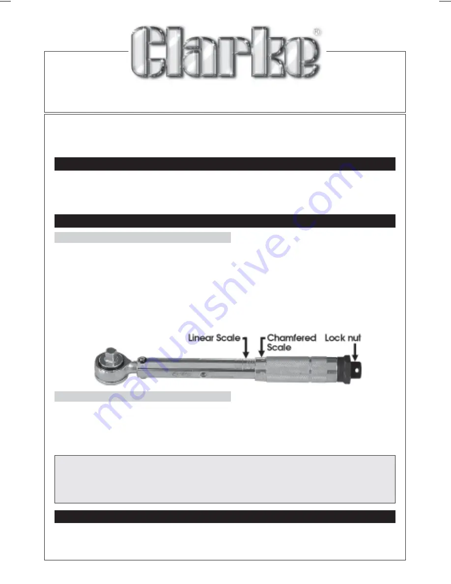 Clarke CHT204 User Manual Download Page 1