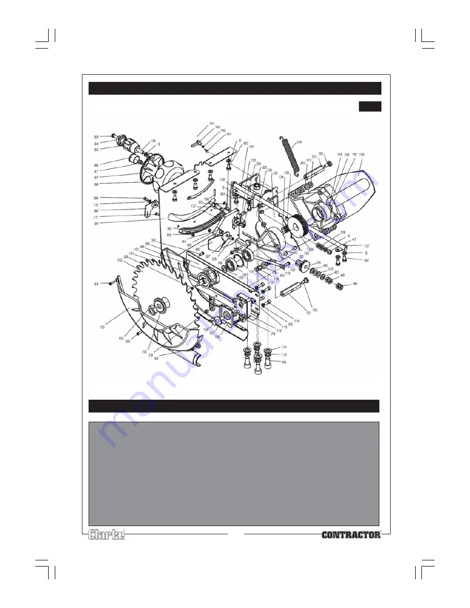 Clarke Contractor CTS12 Operating & Maintenance Manual Download Page 30