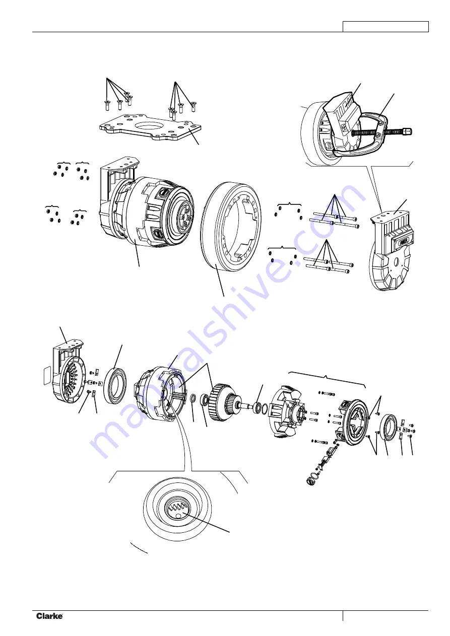 Clarke CR 28 Boost Service Manual Download Page 43