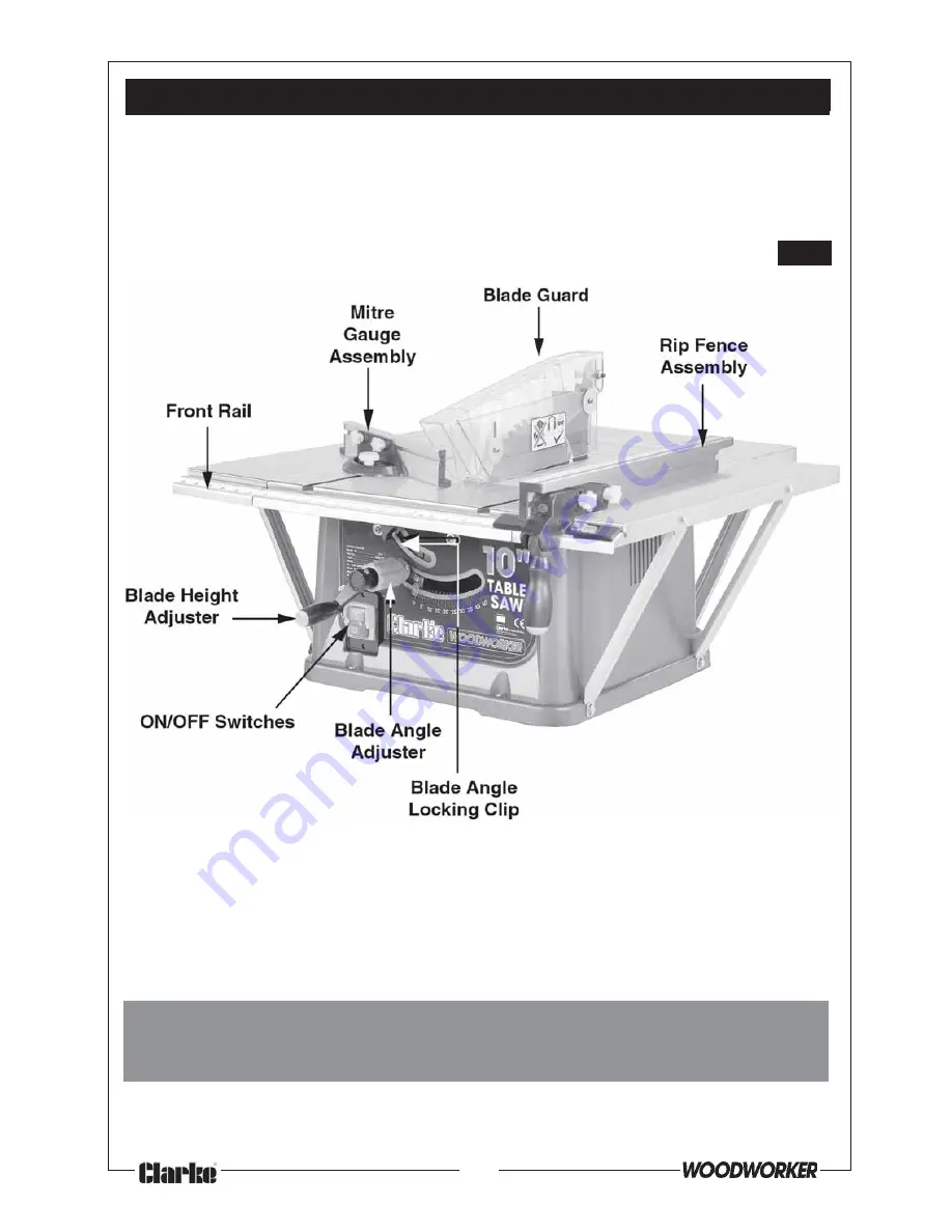 Clarke CTS11 Operating & Maintenance Instructions Download Page 11