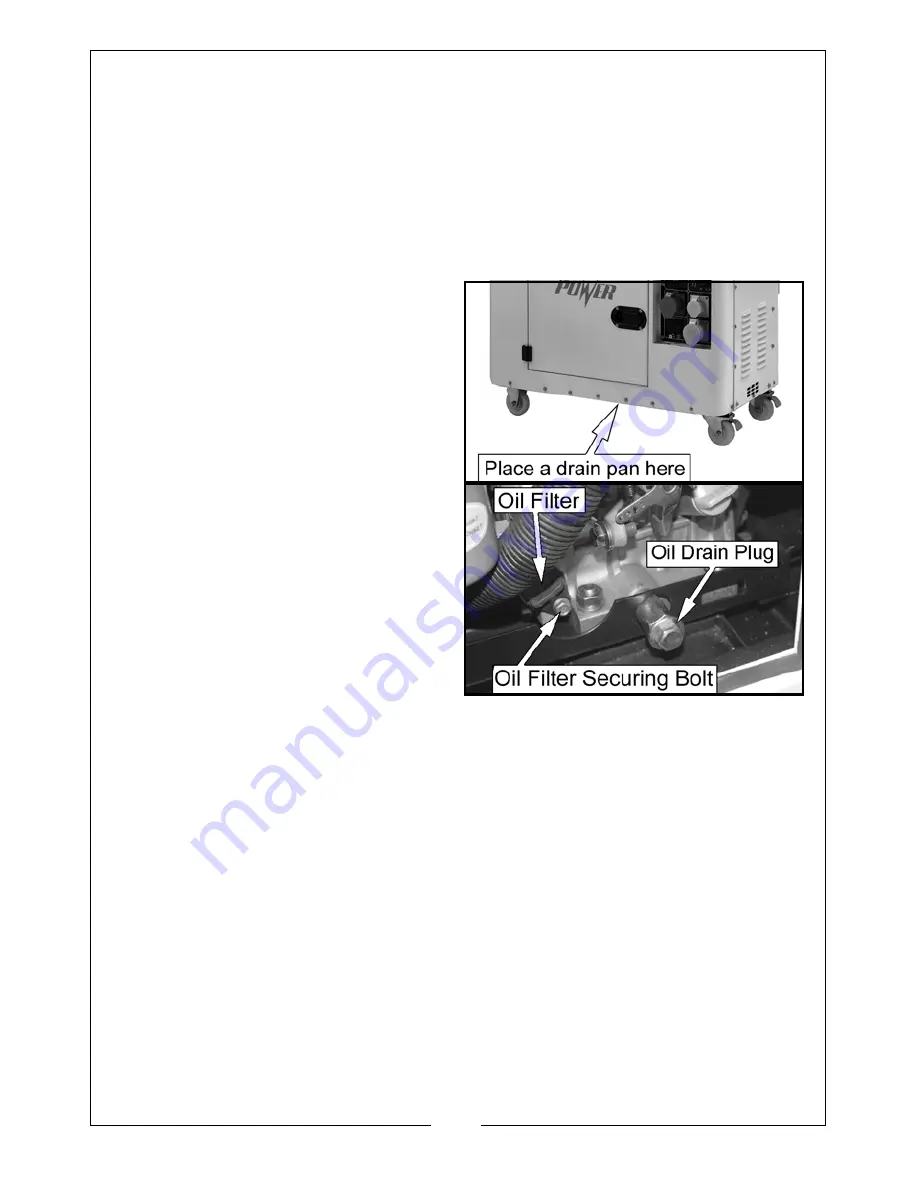 Clarke DG6000DVES Operation & Maintenance Instructions Manual Download Page 26