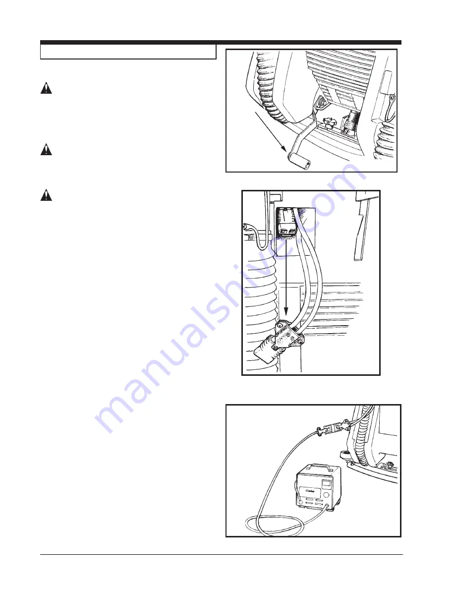 Clarke Encore L20 Operator'S Manual Download Page 12