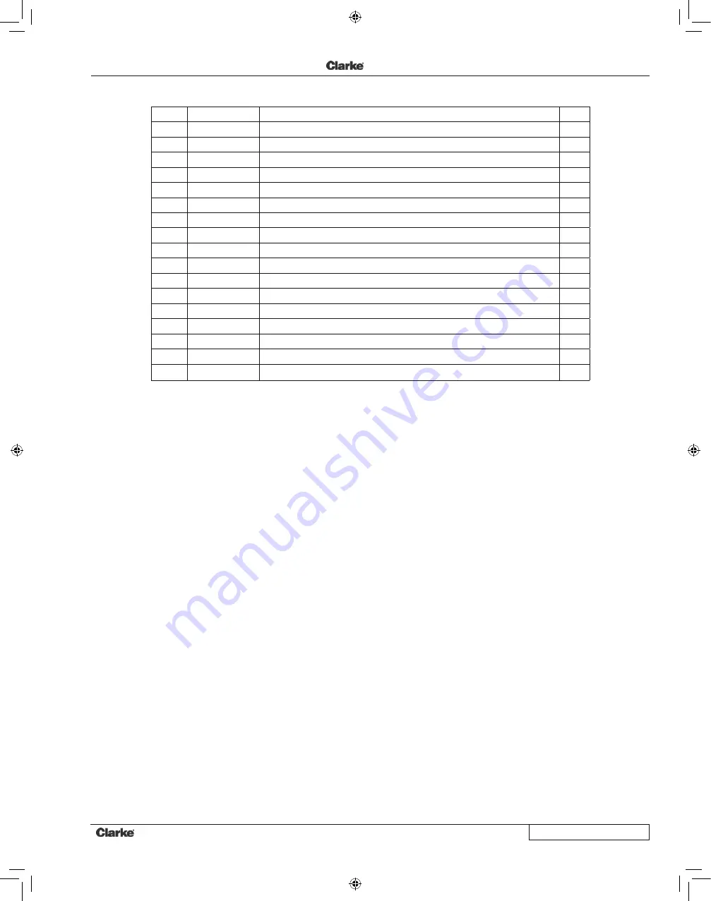 Clarke Focus II Operator'S Manual Download Page 108