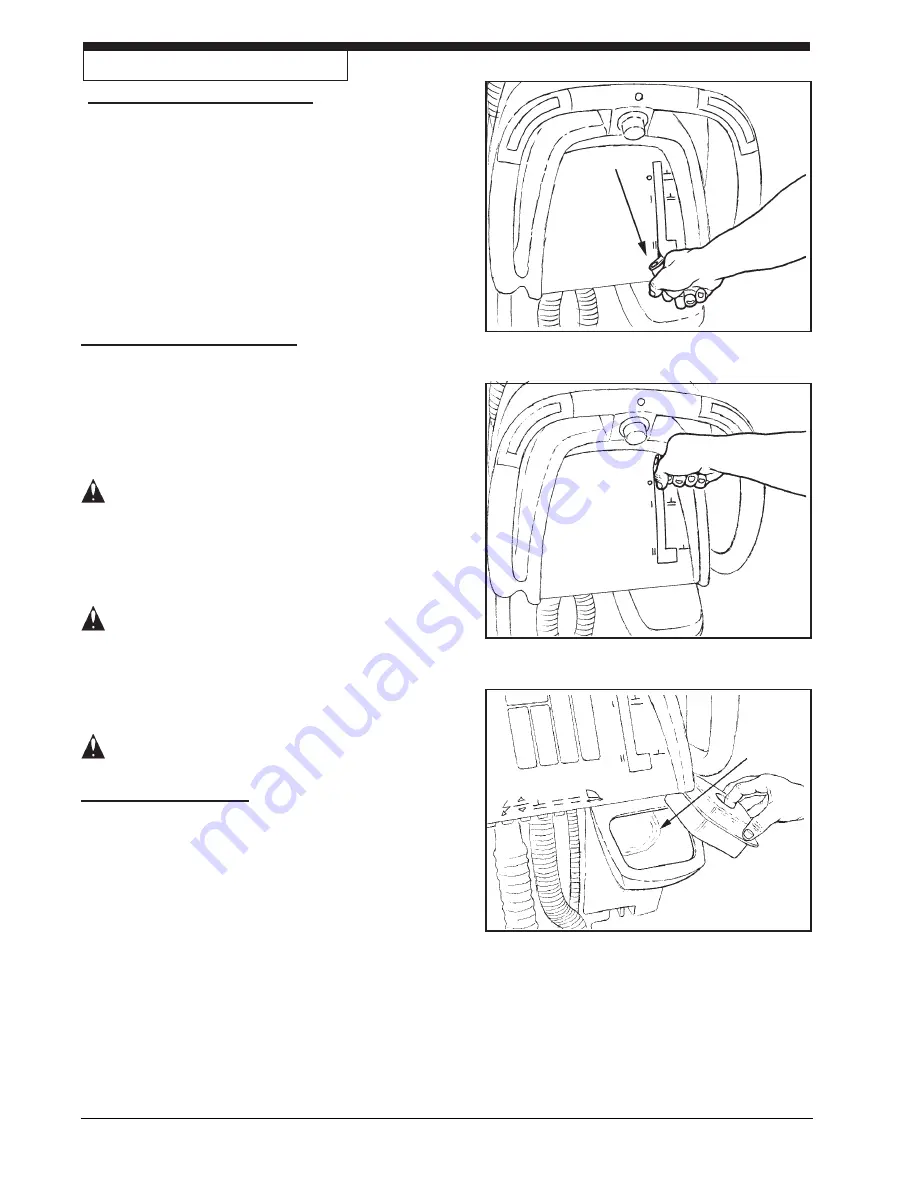 Clarke FOCUS L17 Operator'S Manual Download Page 20