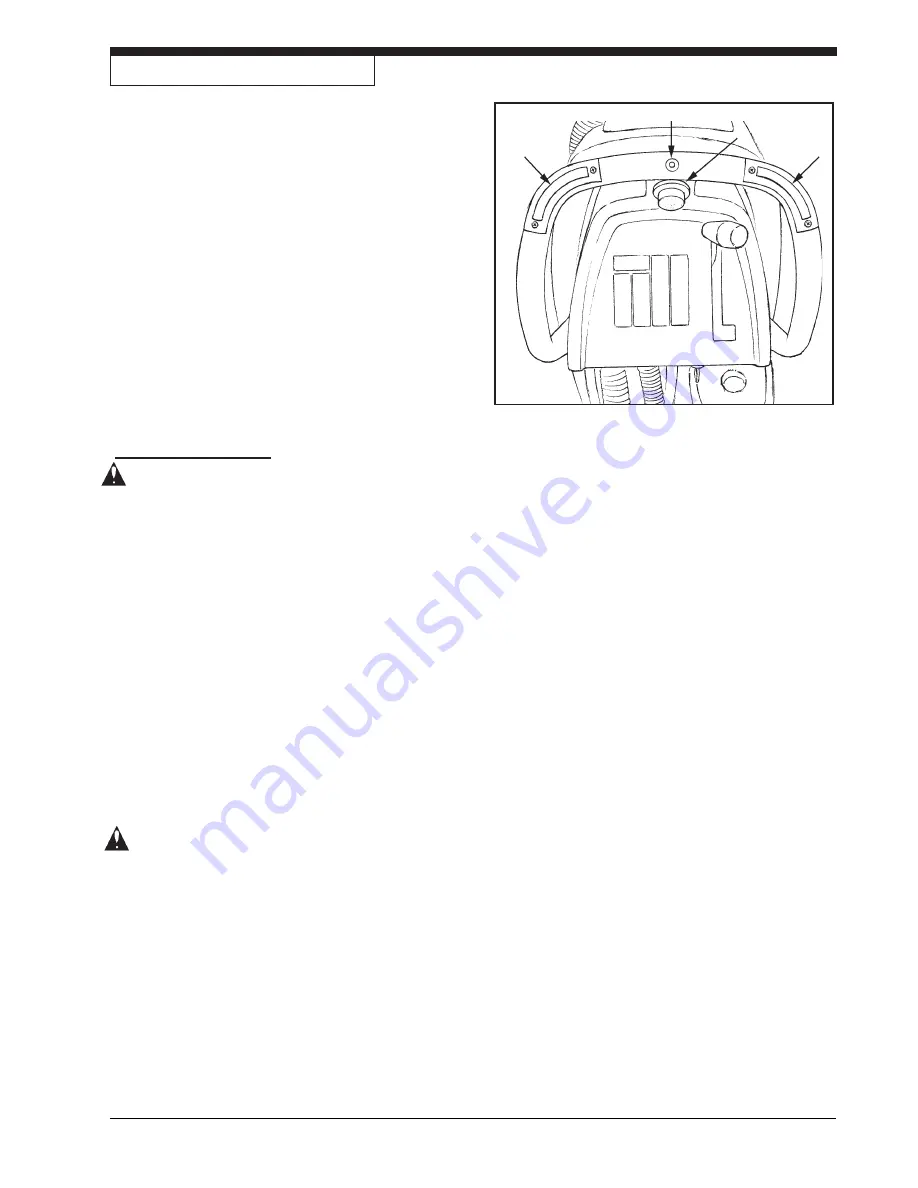 Clarke FOCUS L17 Operator'S Manual Download Page 21