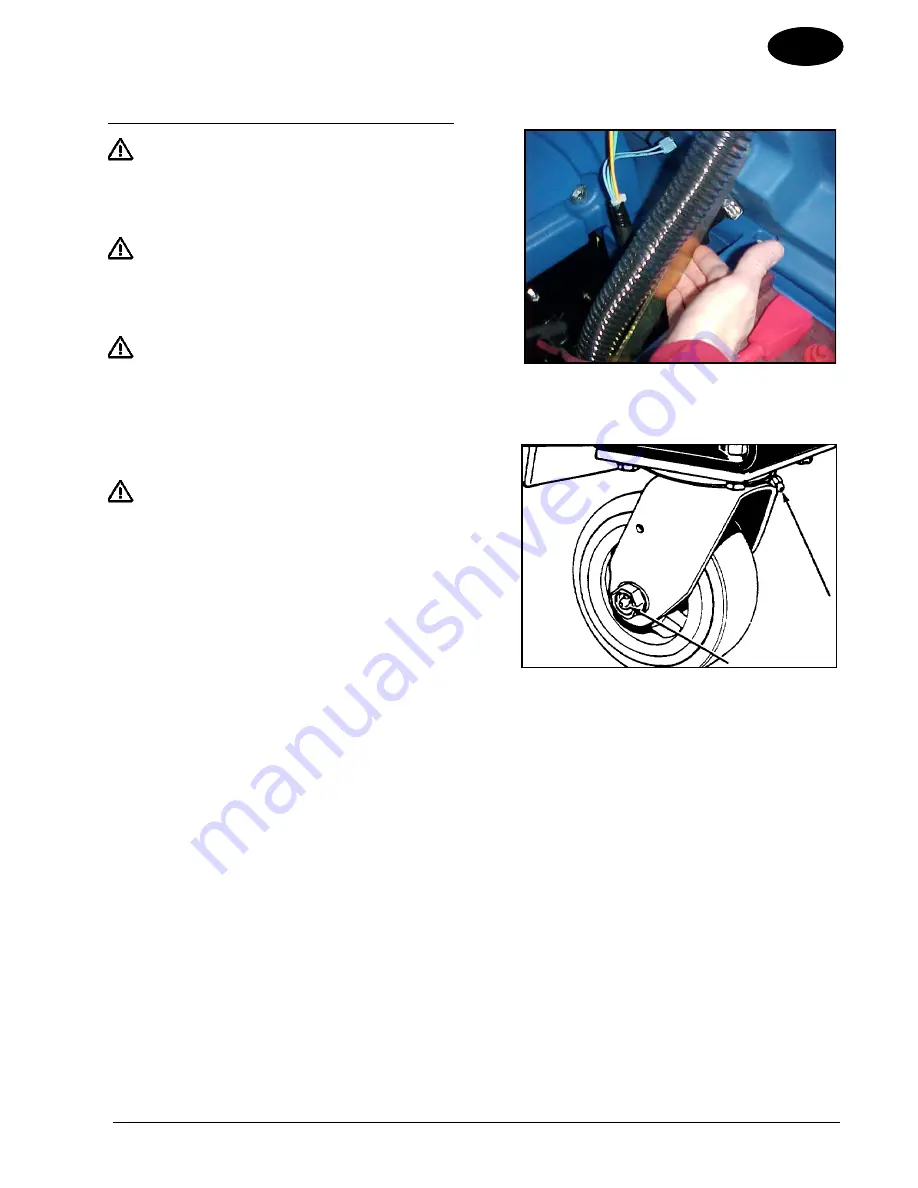 Clarke Focus S28 Operator'S Manual Download Page 25