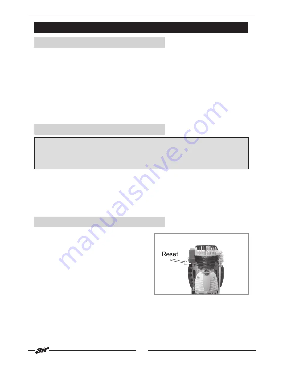 Clarke Hunter 54 Operation & Maintenance Instructions Manual Download Page 15