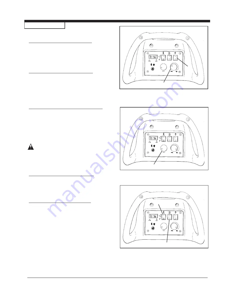 Clarke IMAGE 26E Operator'S Manual Download Page 7