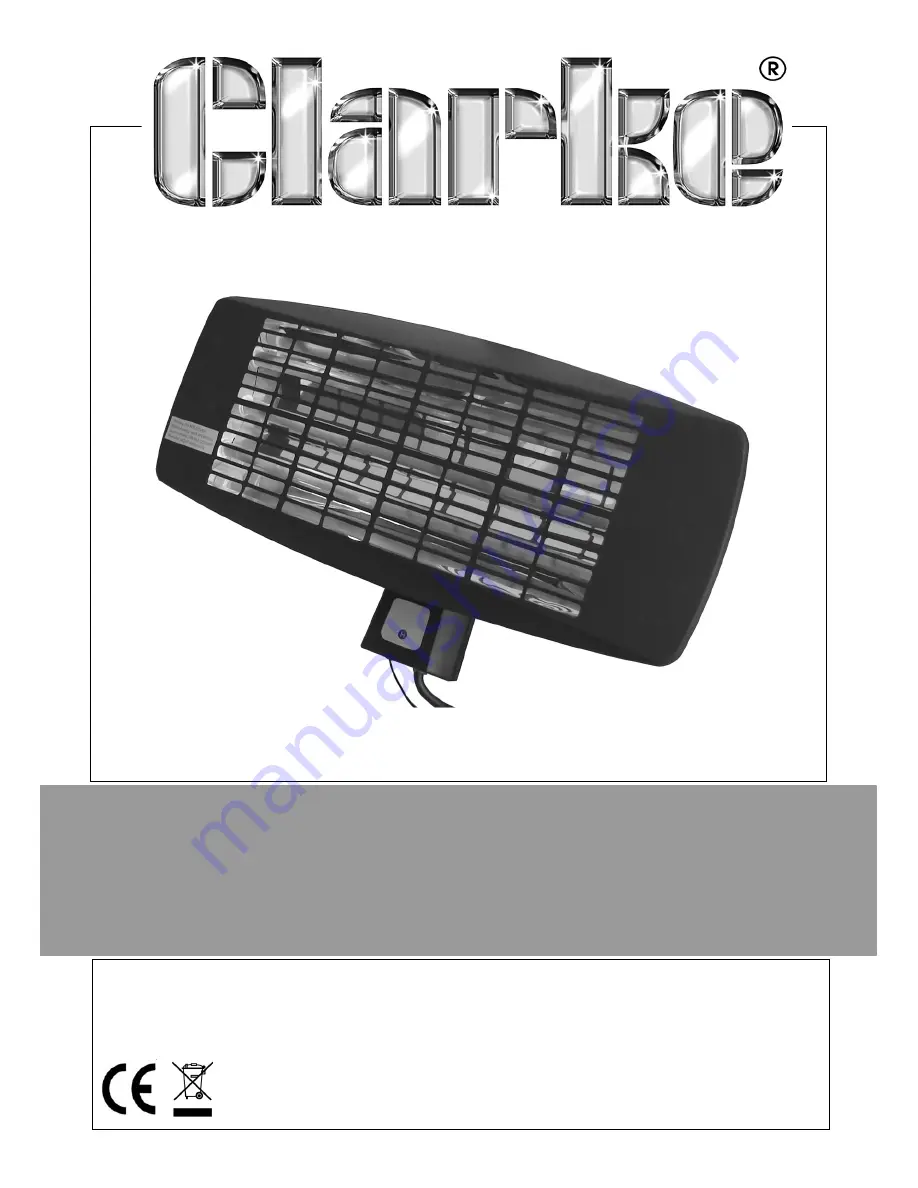 Clarke IQ2000 Mounting & Operation Instructions Download Page 1