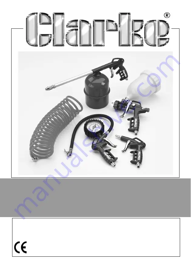 Clarke KIT1100 Operation & Maintenance Instructions Manual Download Page 1