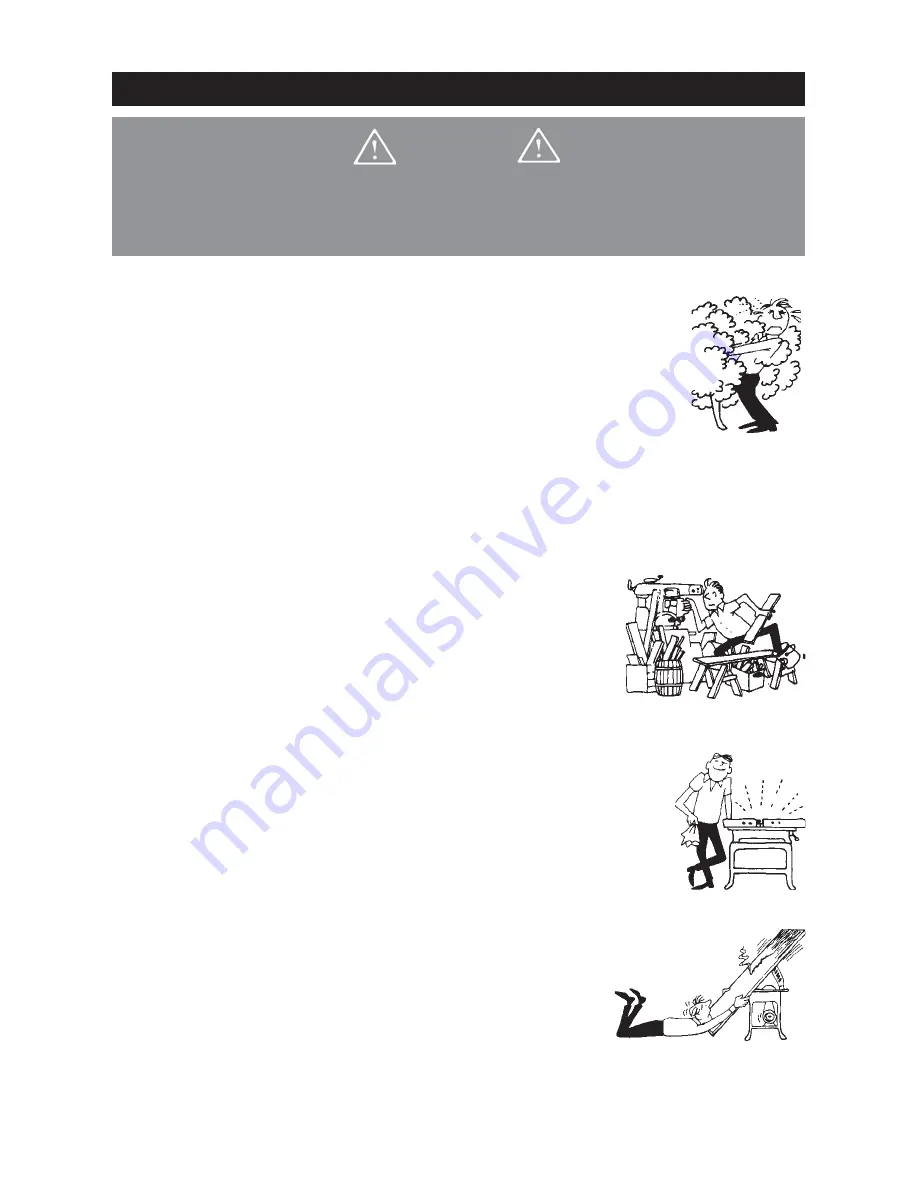 Clarke Log Buster 4 Operation & Maintenance Instructions Manual Download Page 3