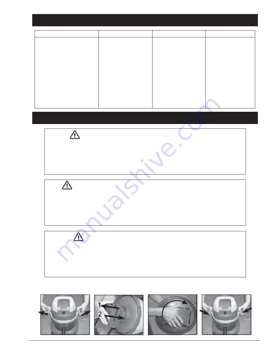 Clarke OFR 9 Operator'S Manual Download Page 11