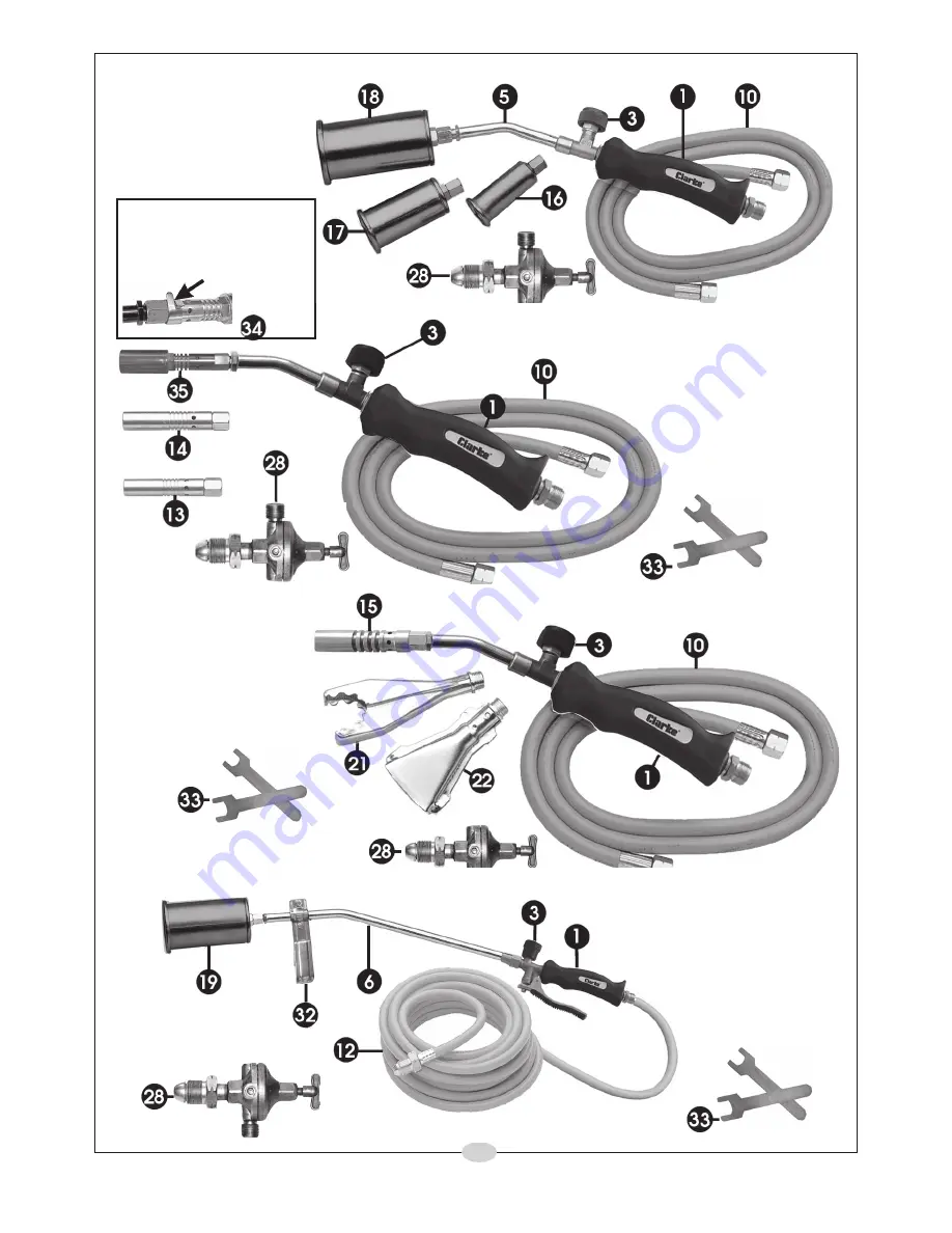 Clarke PC108 Operating/Safety Instructions Manual Download Page 5