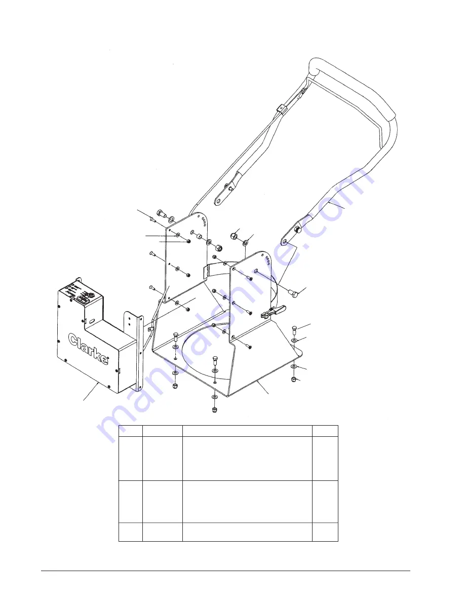 Clarke Propane Floor Burnisher Скачать руководство пользователя страница 54