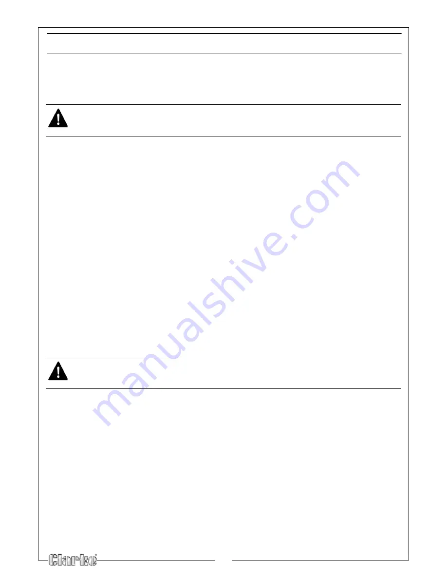 Clarke SSBBQ4 User Manual Download Page 13