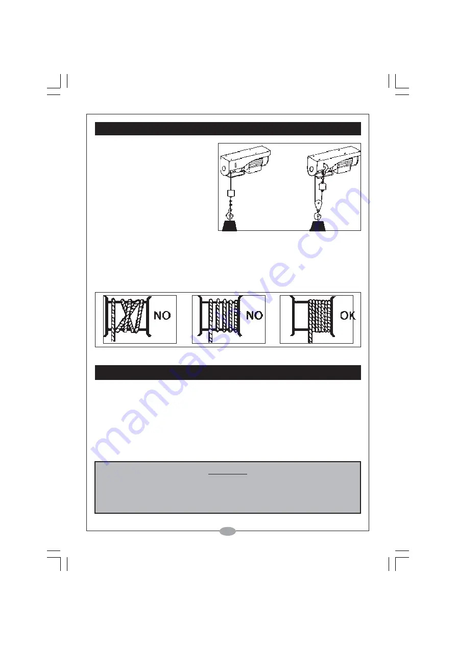 Clarke Strong-Arm CHP 250 Operating & Maintenance Instructions Download Page 4