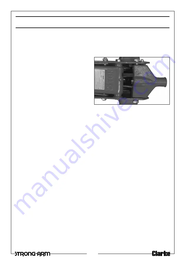 Clarke STRONG-ARM CTJ3000G Скачать руководство пользователя страница 7