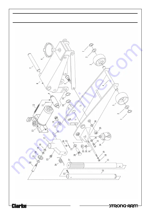 Clarke STRONG-ARM CTJ3000G Скачать руководство пользователя страница 10