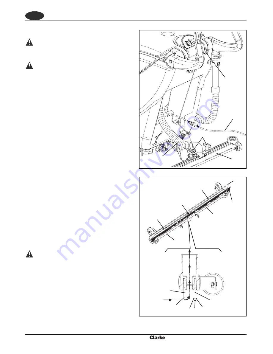 Clarke Vantage 17 cable Operator'S Manual Download Page 18