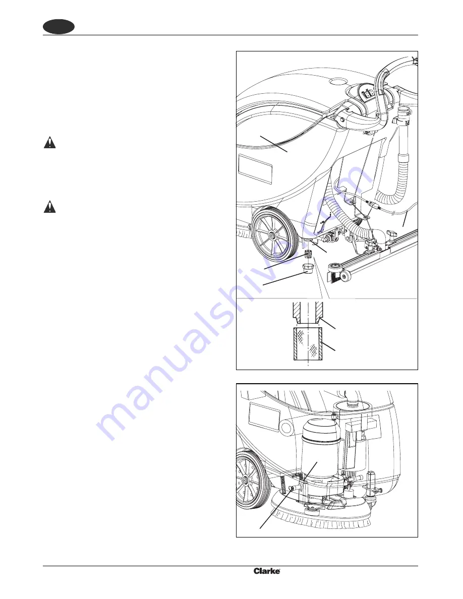 Clarke Vantage 17 cable Operator'S Manual Download Page 20